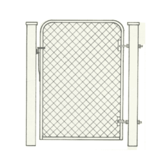 van schoor gate galvanised r series picture 3