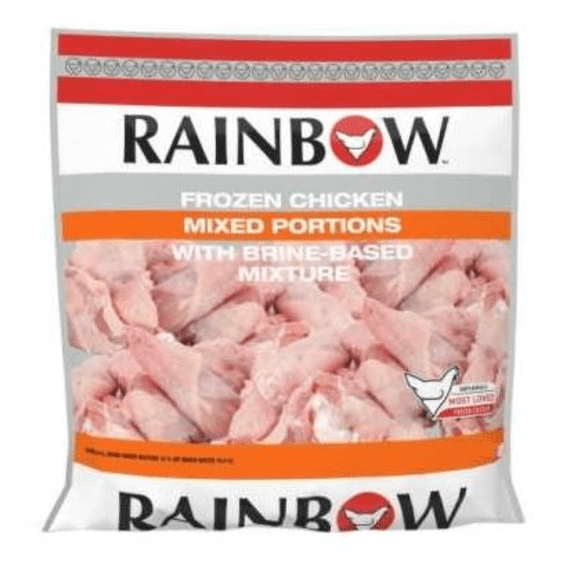 rainbow chicken iqf mixed portions 2kg picture 1