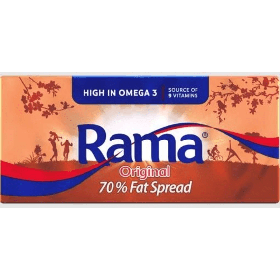 Rama Original 70% Fat Brick 500g | Agrimark