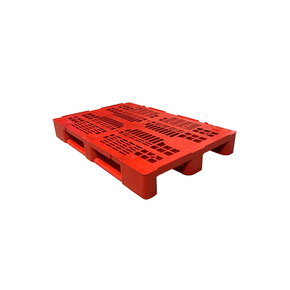 pallet plastic 1x1 2m regrind red picture 1