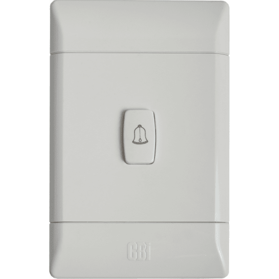 cbi switch bell push wht 2x4 picture 1