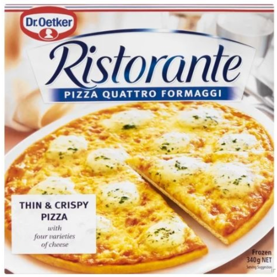 ristorante quattro formaggi pizza 340g picture 1