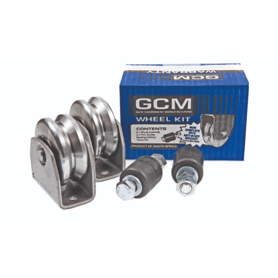 G.C.M Roller Gate Wheel Kit 80mm Agrimark