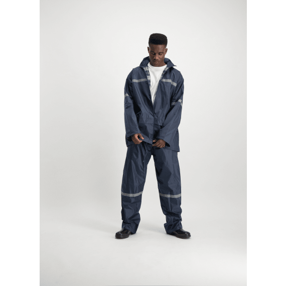 classic 360 2pc rainsuit with bag navy picture 3
