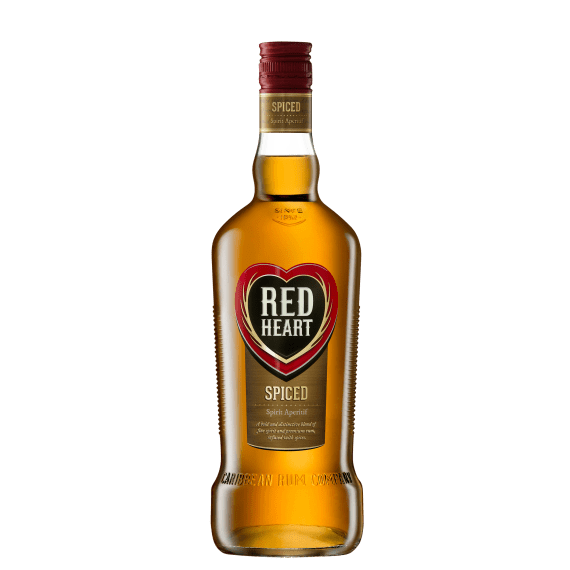 red heart rum spiced 750ml picture 1