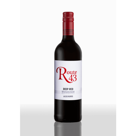 aan de doorns r43 deep red 750ml picture 1