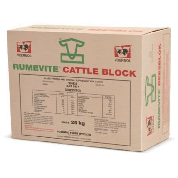 voermol r vite cattle block 25kg picture 1