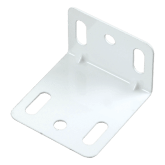 fit bracket corner steel white 49x36mm 2pk picture 1