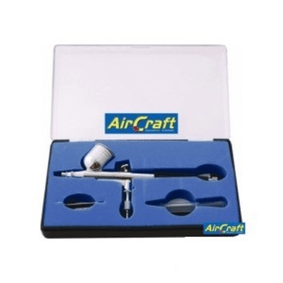 aircraft air brush kit 2 nozzles hose picture 1