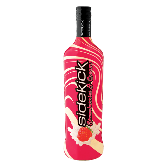 side kick strawberry cream 750ml picture 1