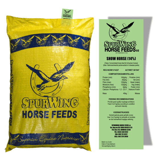 Spurwing Show Horse Meal 14 40kg Agrimark