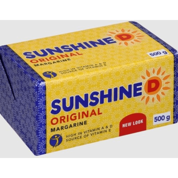 sunshine d margarine brick 500g picture 1