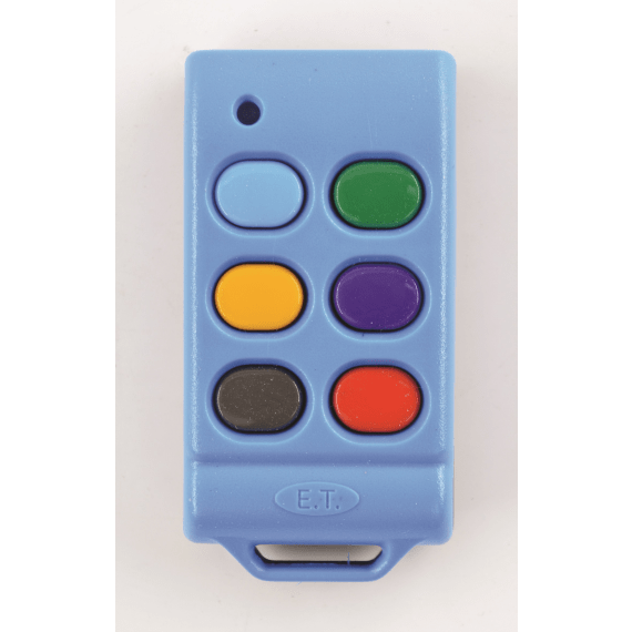 et remote r code 434 6 button picture 1