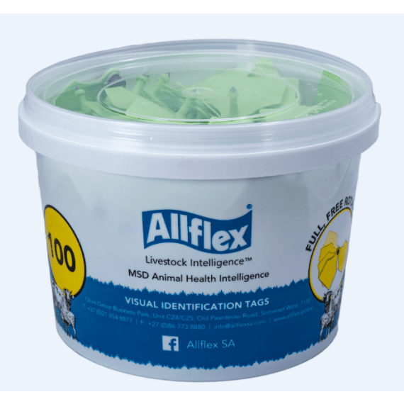 allflex eartag senior m3 f3 green 100 picture 2