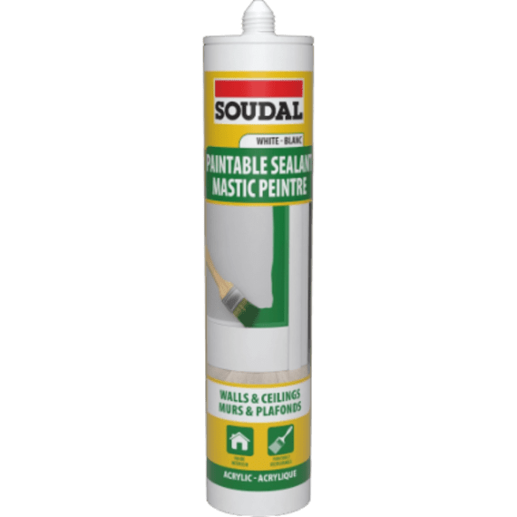 soudal sealant paintable white 270ml picture 1