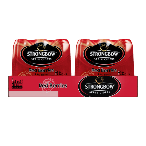 strongbow red berries can 440ml picture 1