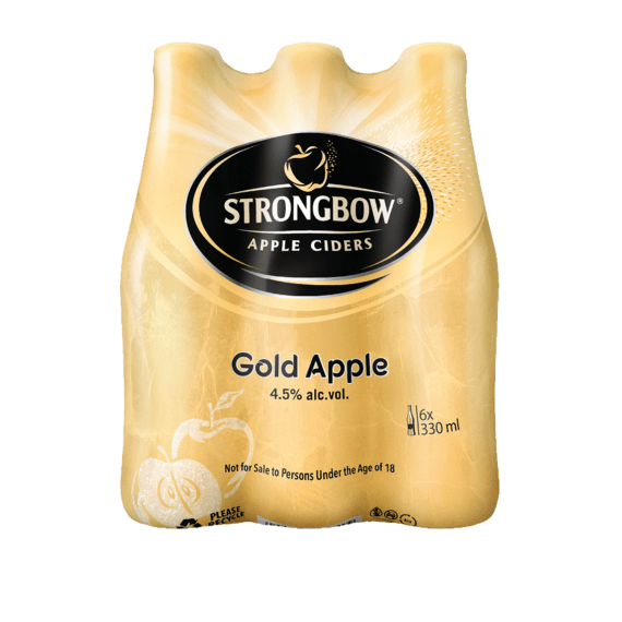 strongbow gold apple nrb 330ml picture 1