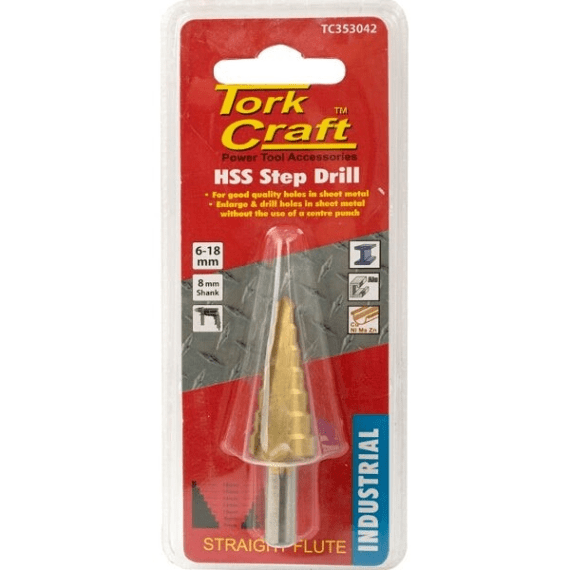 tork craft step drill hss picture 2