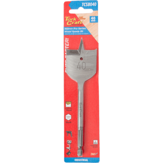 tork craft spade bit pro series 150mm picture 4