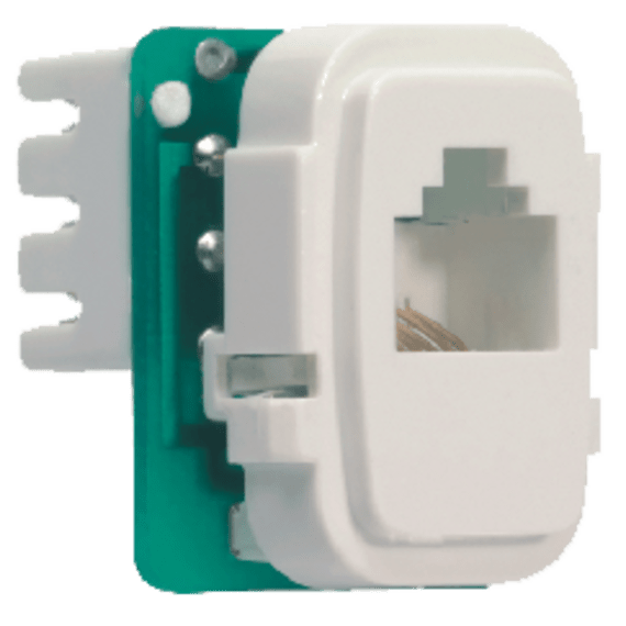 cbi telephone socket insert rj11 wht picture 1