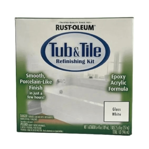 Rustoleum Tub & Tile White 946ml Agrimark