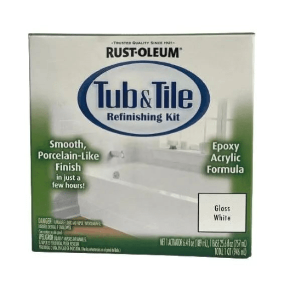 rustoleum tub tile white 946ml picture 1