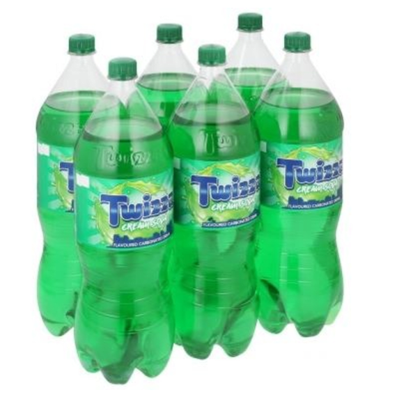 twizza creme soda 2l x 6 picture 1