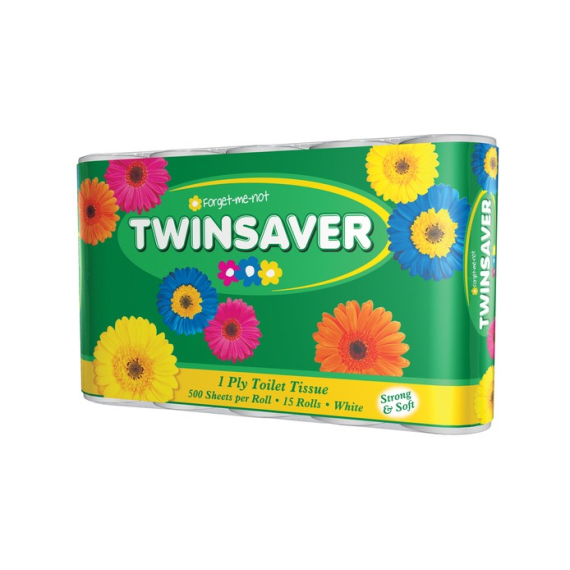 twinsaver 1ply white 15 s picture 1