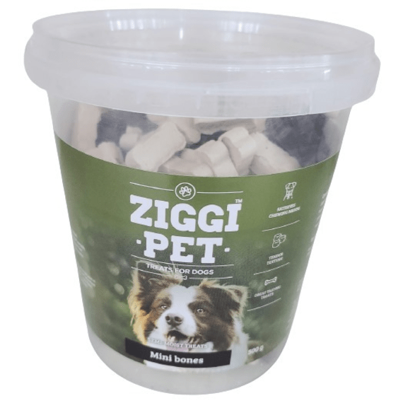 ziggipet mini bone semi moist treat 500g picture 1