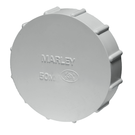 marley pvc waste stopend 50mm bsp picture 1