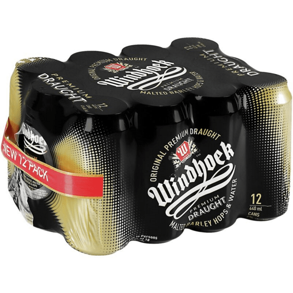 windhoek draught can 440ml 12pack picture 1