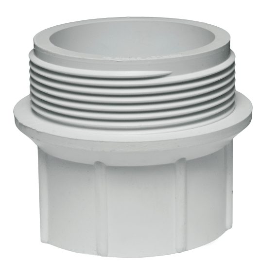 marley pvc waste adaptor bsp male 50x2mm picture 1