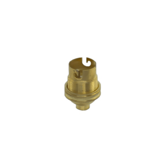 yesco lampholder b22 brass picture 1