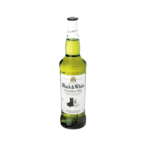 black white whisky 750ml picture 1