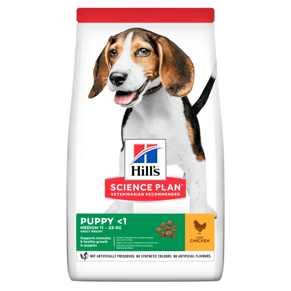 hill s sp puppy medium dry dog food chicken picture 1