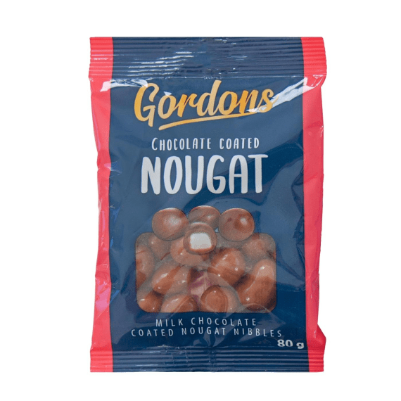 gordons sweets choc coated nougat 80g picture 1