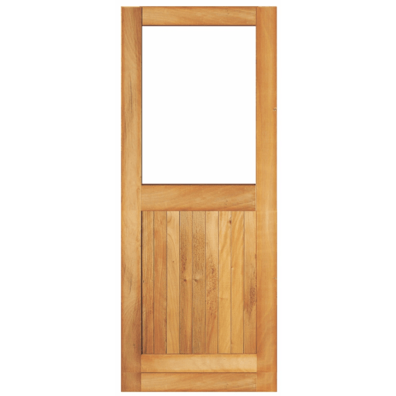 tunilex engineered halflight slat bottom door picture 1