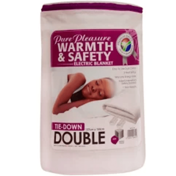 pure pleasure double electric blanket 240v picture 1