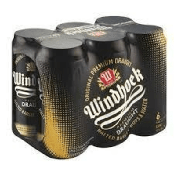windhoek draught cans 440ml picture 1