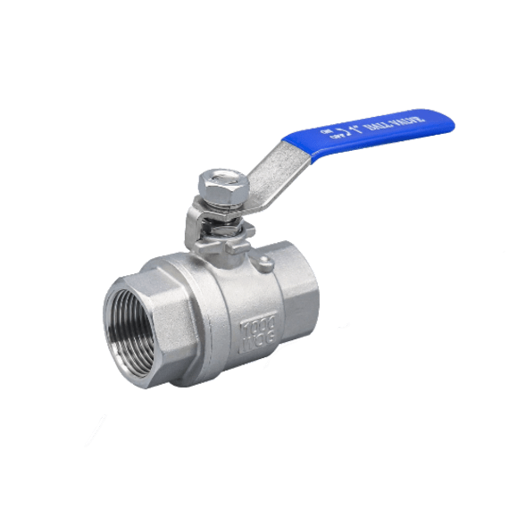 lever valve reduced bore stainless steel picture 1