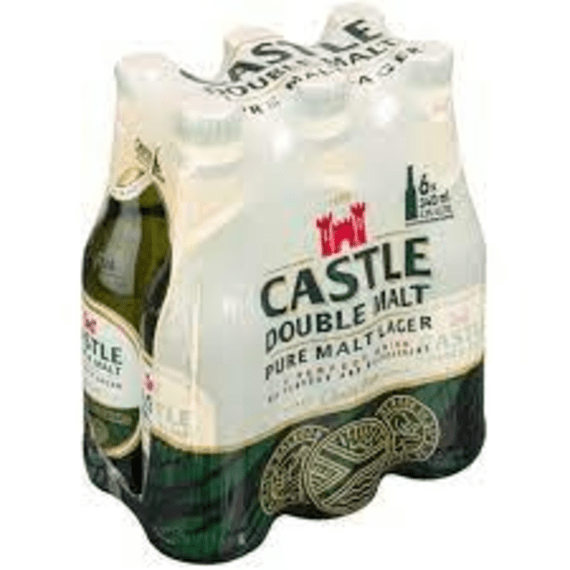 castle lager double malt nrb 340ml picture 1