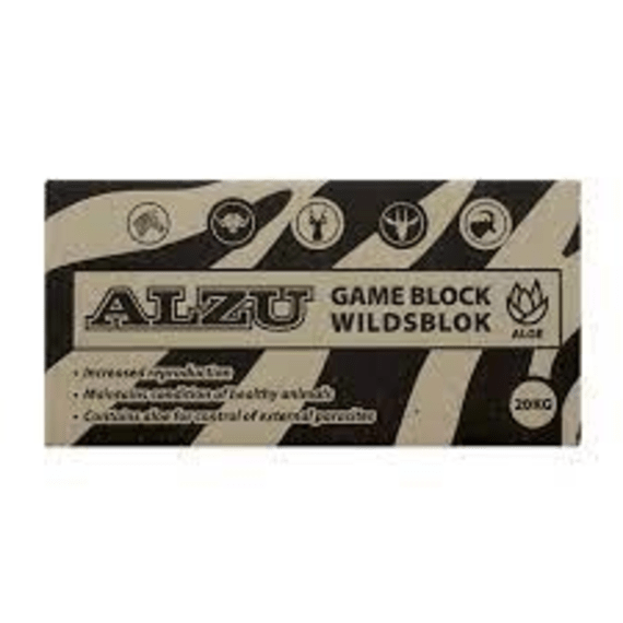 alzu game block with aloe 20kg picture 1