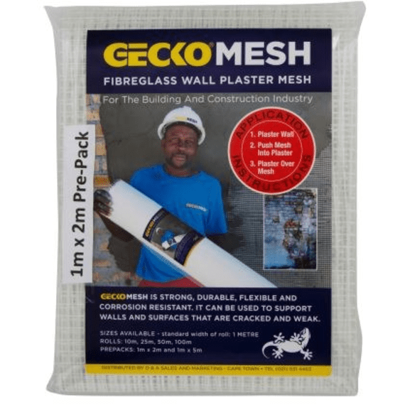 gecko mesh 1 x 2 prepack white picture 1