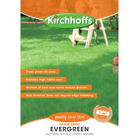kirchhoffs seed lawn evergreen 100g picture 1
