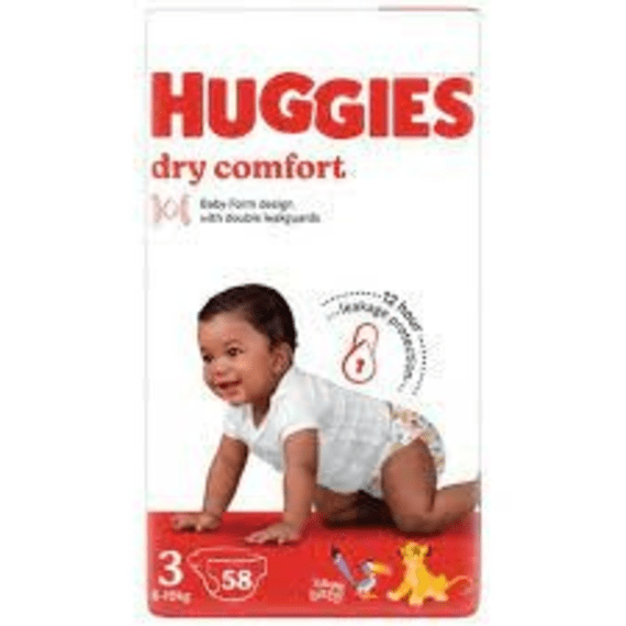 huggies dry comfort size 3 value 58 s picture 1