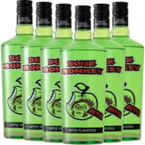 sour monkey apple 750ml picture 2