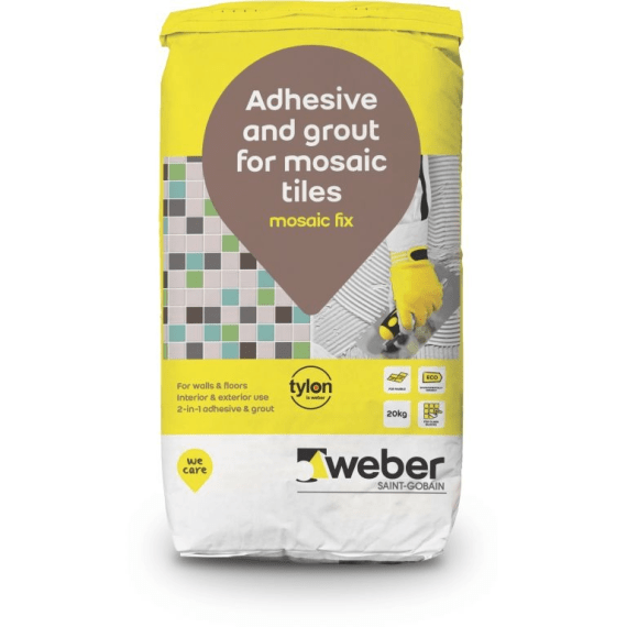 weber tylon mosaic adhesive 5kg picture 1