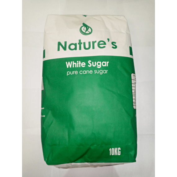 natures pack white sugar 10kg picture 1