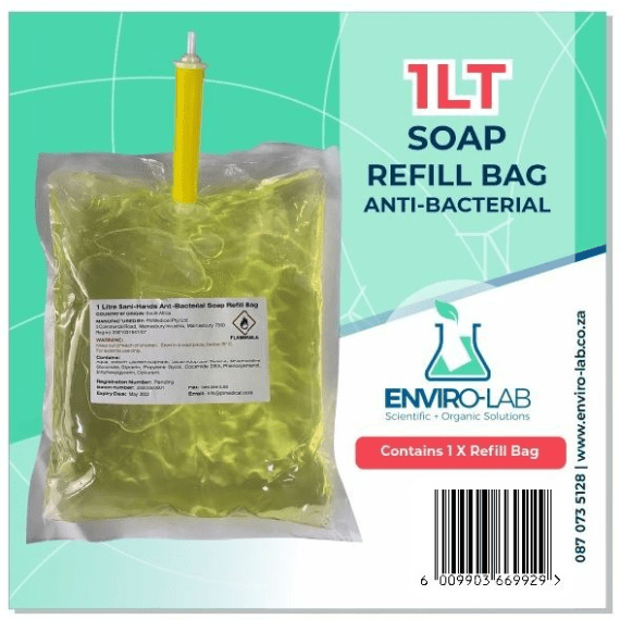 enviro lab antibacterial soap refill 1l picture 1