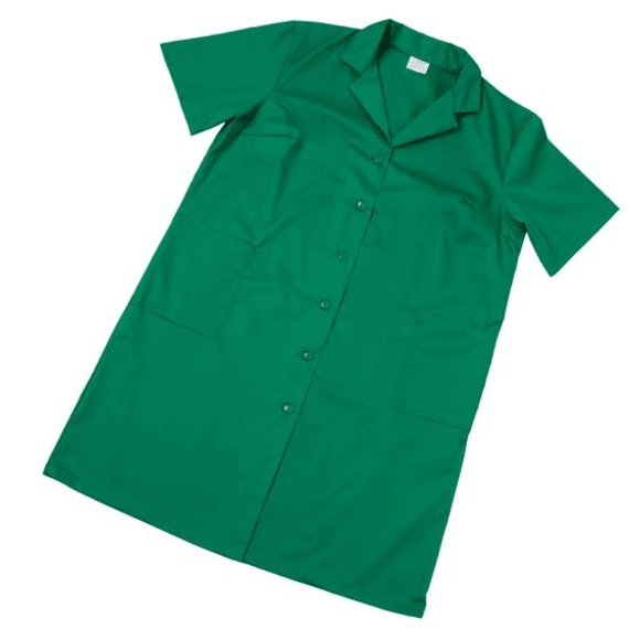 women s overall short sleeve green picture 1